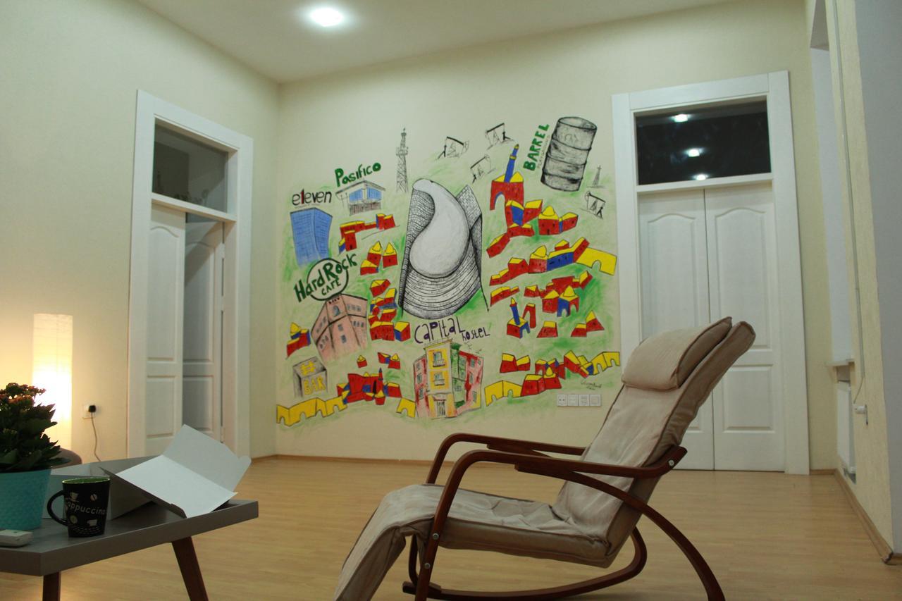 Capital Hostel บากู ภายนอก รูปภาพ