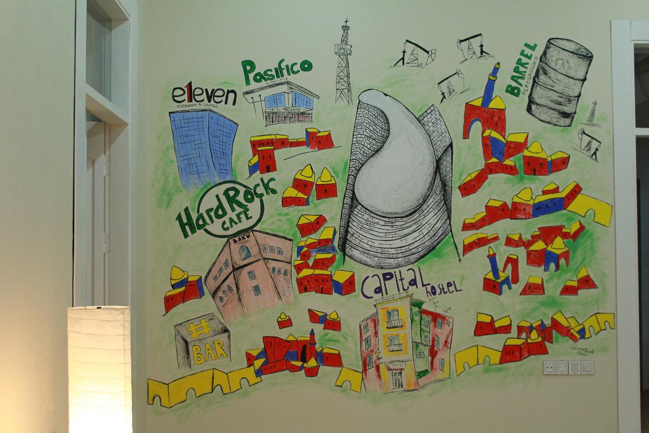 Capital Hostel บากู ภายนอก รูปภาพ